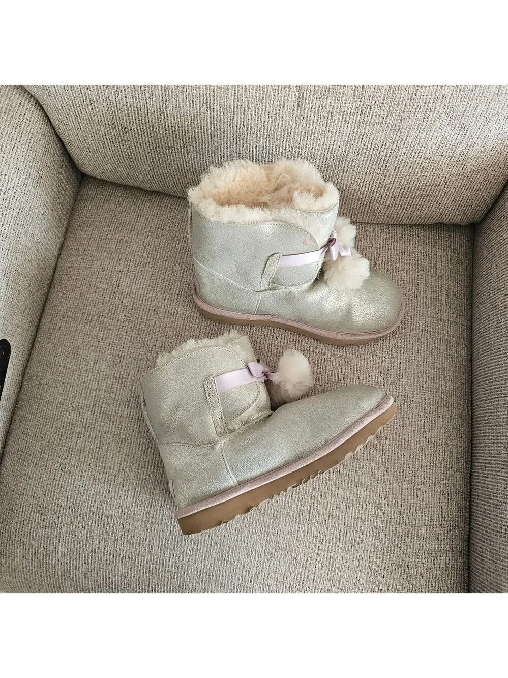 UGG Gita Metallic Snow Boots
